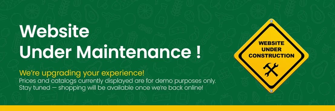 Maintenance Sale Banner